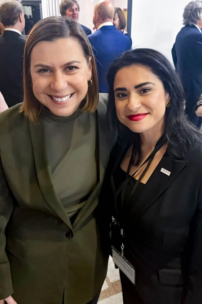 Alicia with MI Senator Elissa Slotkin