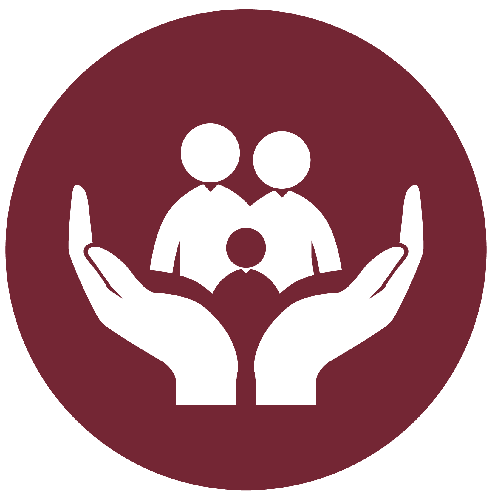 hands holding a community