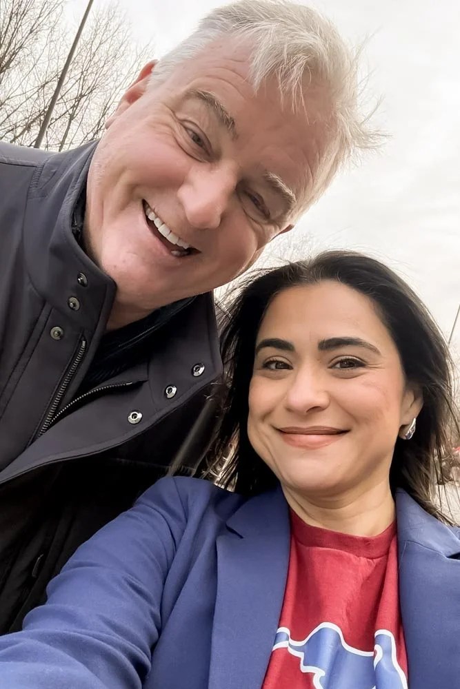 Alicia with fmr. MD Representative David Trone