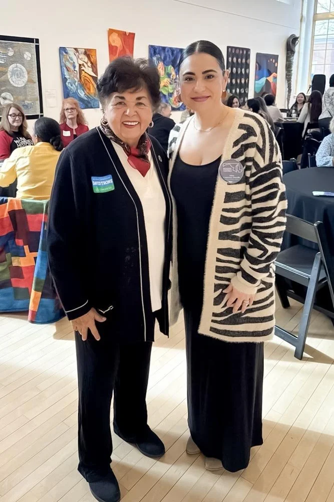 Alicia with Ana Sol Gutierrez, the first Latina elected to MD state legislature.