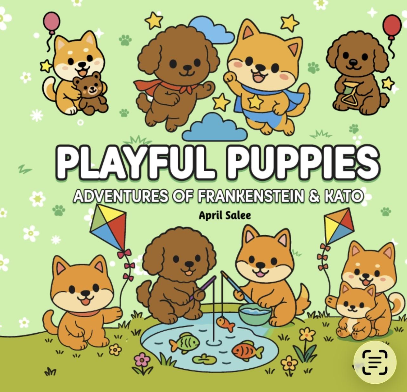 Playful Puppies: The Adventures of Frankenstein and Kato