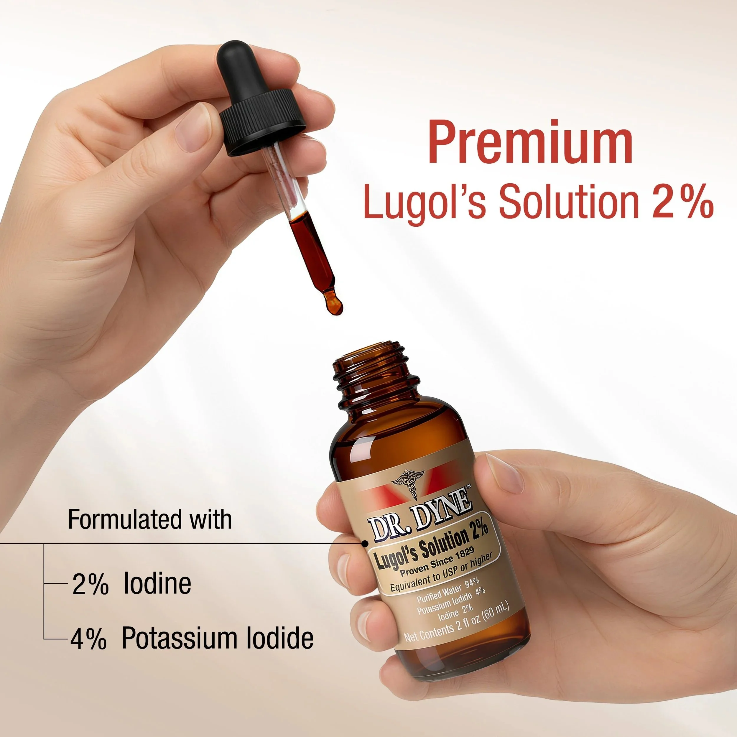 Dr. Dyne Comes from mined crystals not shellfish