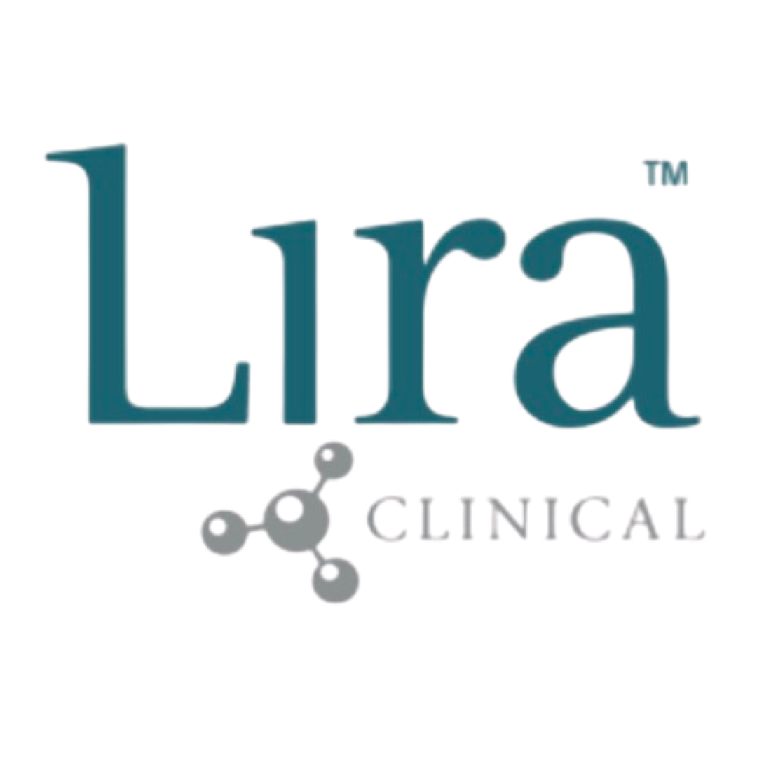 Logo of La Liga Clinical with the text 'La Liga Clinical' and a molecular structure graphic.