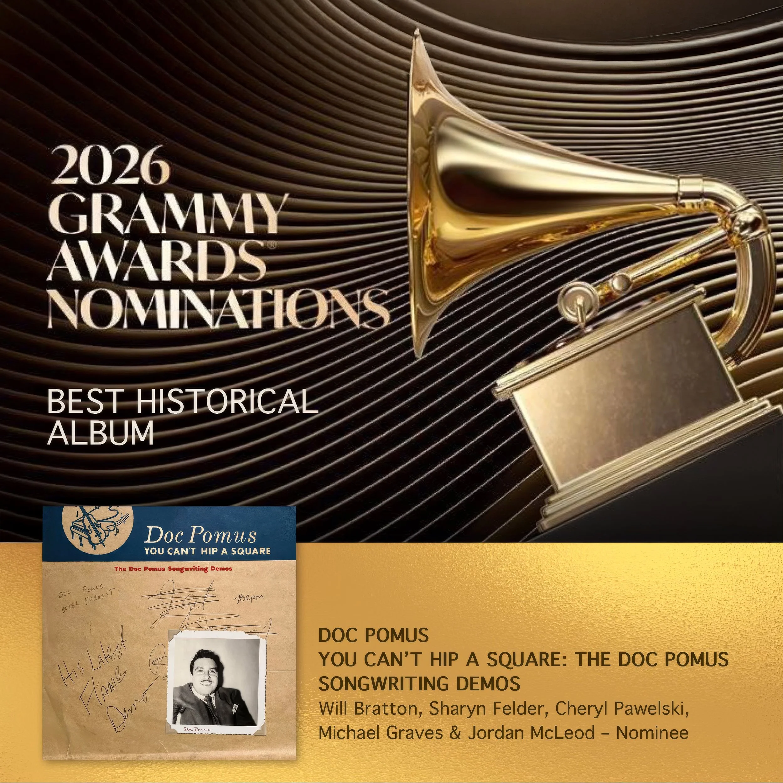 A Legendary Legacy: You Can’t Hip a Square Earns 2026 Grammy Nomination