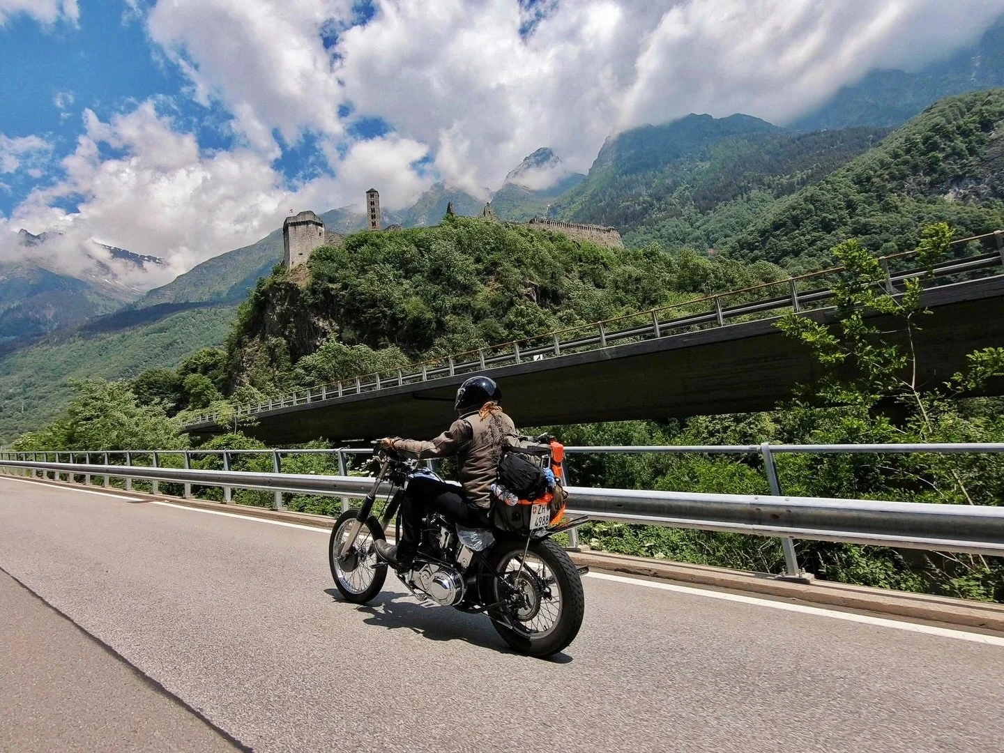 San Bernardino&hellip;the REAL one! A highly recommended pass road for anyone traveling to the show from Italy. In the coming days we will post a series of our favorite routes to the event from Italy, France, Germany or Austria. Stay tuned!