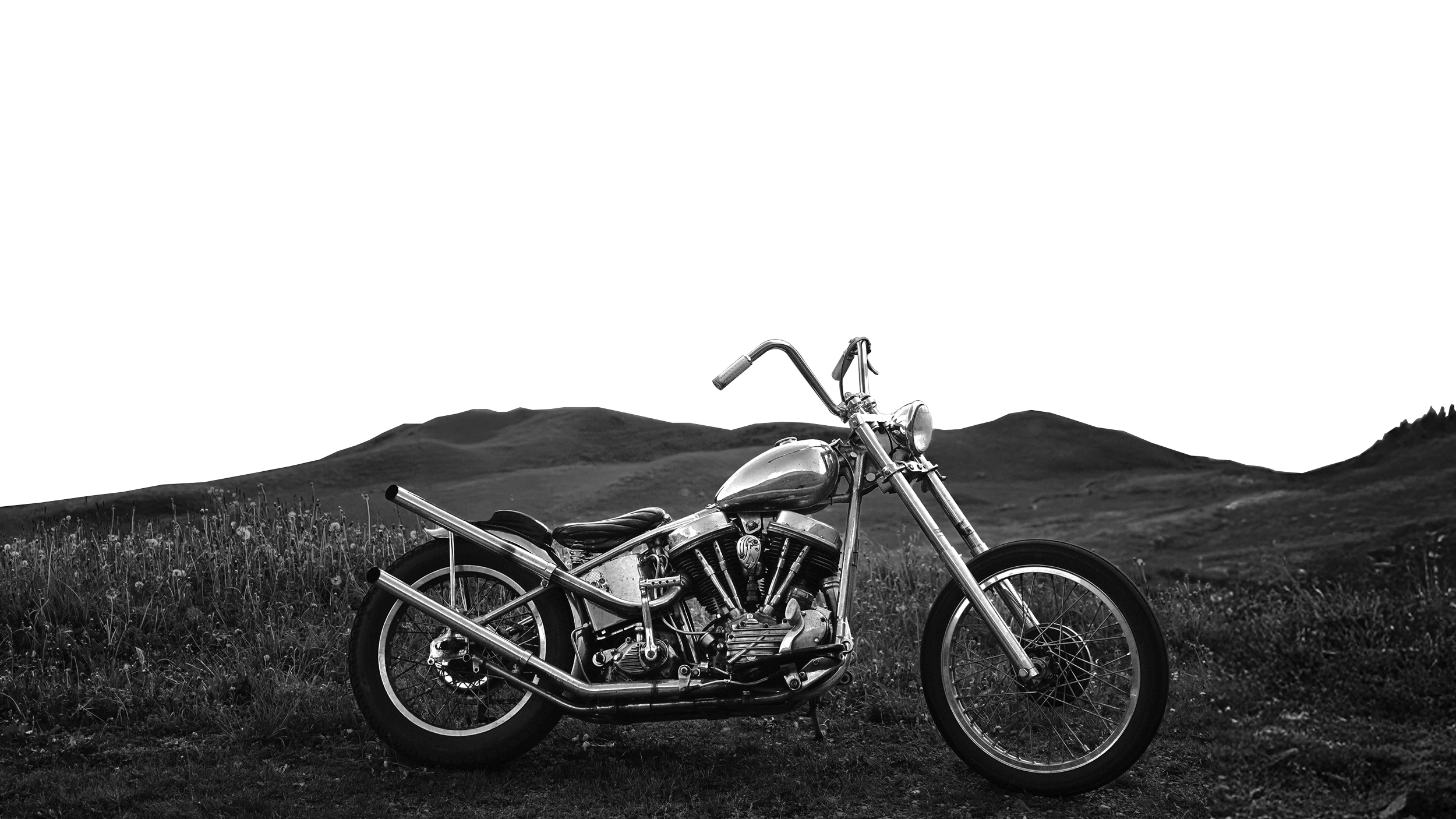 Custom Panhead harley davidson. Vintage chopper. Switzerland. Shovelhead. Sportster. Knucklehead