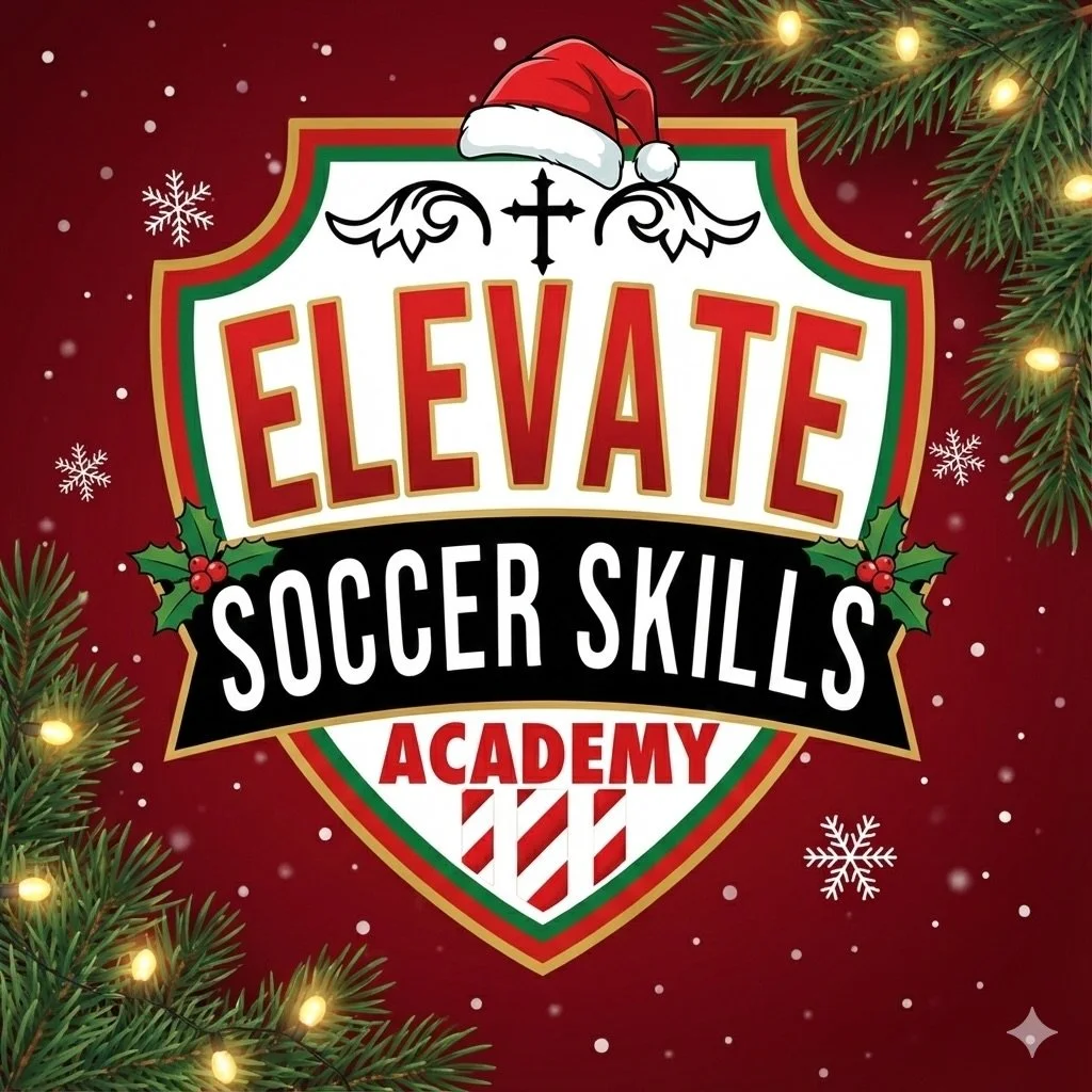 Happy Holidays from the Elevate Soccer Skills Academy family! 🎄⚽️

We are proud grateful of each and every player who stepped onto the pitch with us this year. Thank you to the parents, coaches, and athletes who make this academy what it is

Enjoy t