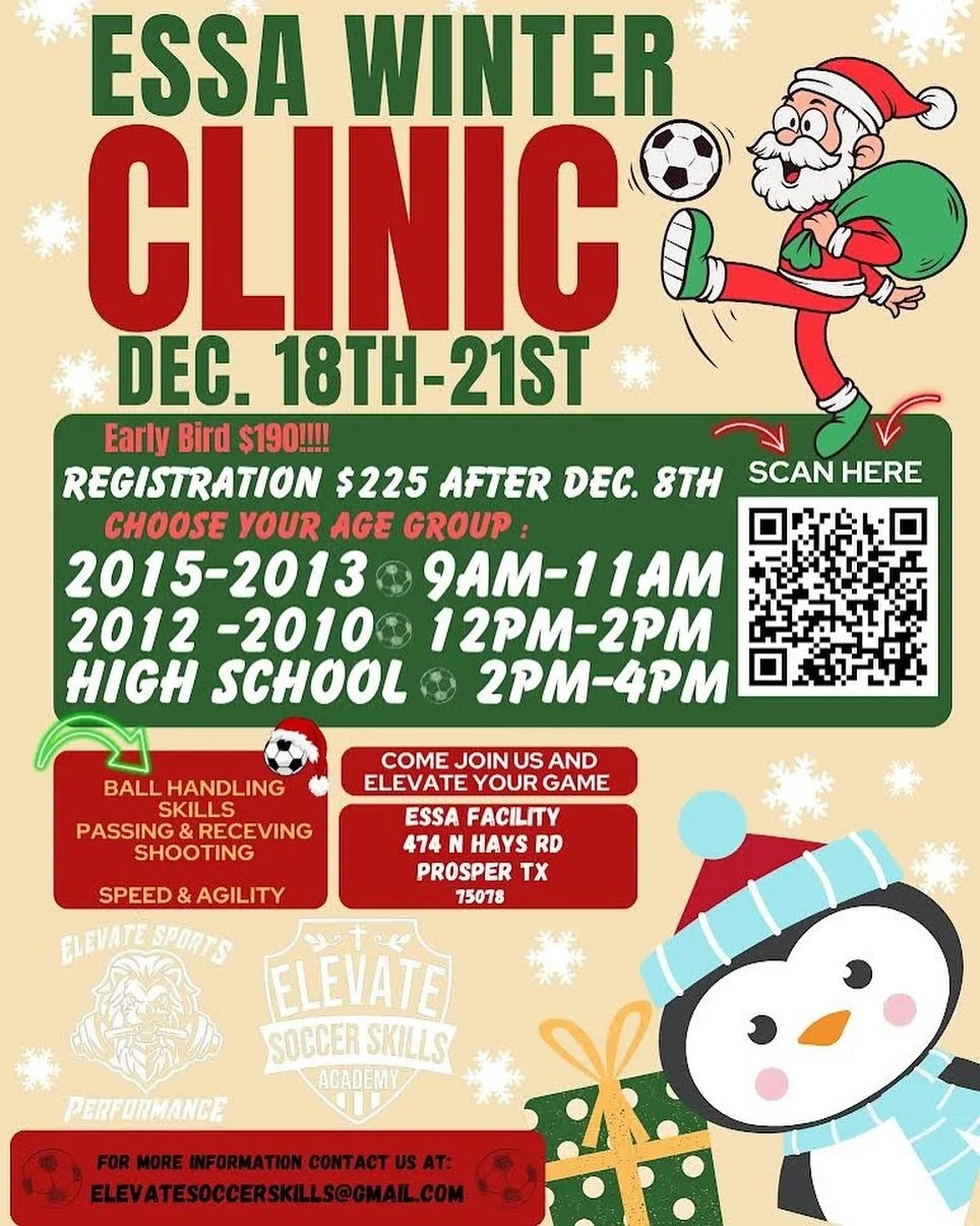 PT II this winter, 4 DAY CAMP including our Speed &amp; Agility program‼️ 

Each day will cover a different aspect of the Game. Ball Handling, Skills, Passing &amp; Receiving and Shooting. 

Sign up today and don&rsquo;t miss out🔥 slots sell out fas