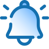 Icon of a ringing bell