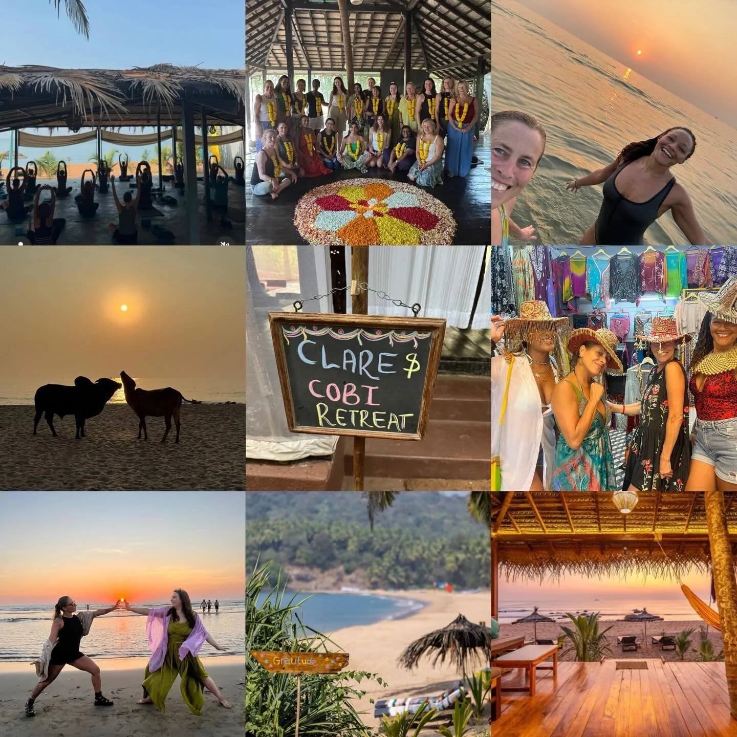 Still time to join us for Chai and Sunshine on our EAT. PRAY. LOVE. Yoga Retreat in South Goa! 🇮🇳🏝️☀️ 

We are returning for our second retreat in Goa, India on 1st- 8th March 2026! 

Yoga twice daily with breathtaking ocean views, delicious meals