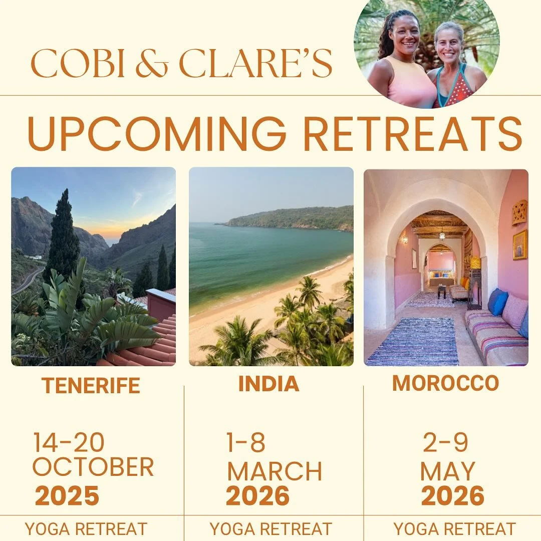 .
Who's tempted?🇪🇸🇮🇳🇲🇦

Back in February 2020 we hosted our first ever retreat @mandala_de_masca , Tenerife (just before the pandemic!) and since then we have hosted many more beautiful retreats there. 
It has become our second home and our 'si