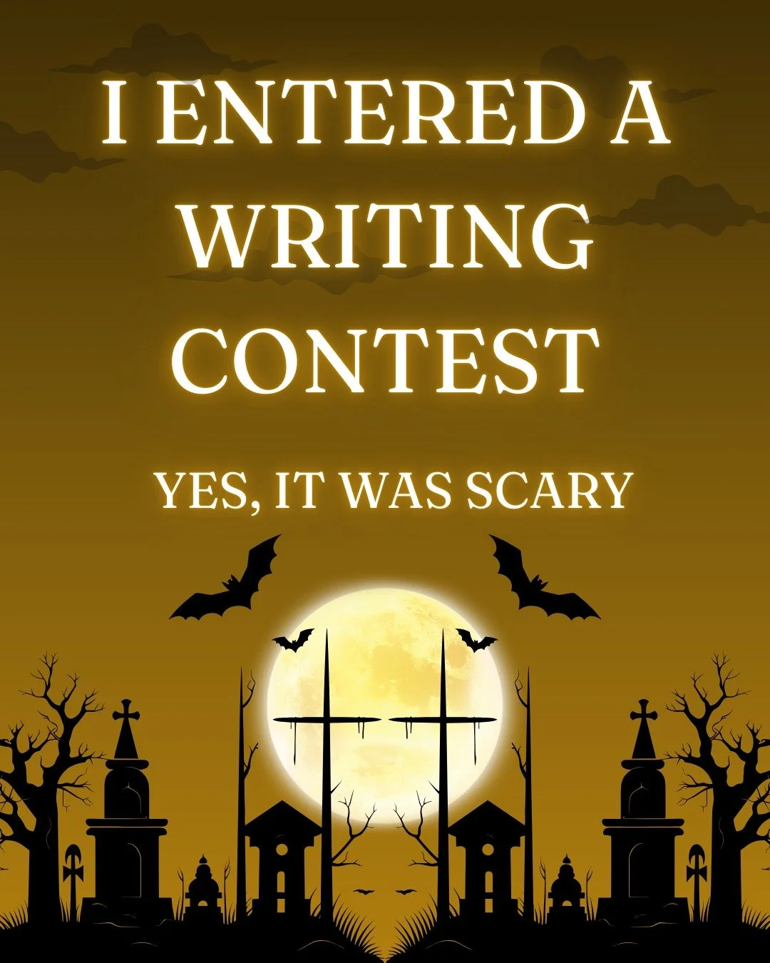 I almost didn't publish "To Wear a Wolf."

I entered it in a writing contest, didn't win, and spiraled into "maybe I should just quit this whole writing thing."

(Dramatic? Yes. Very on-brand for someone who writes about vampires.