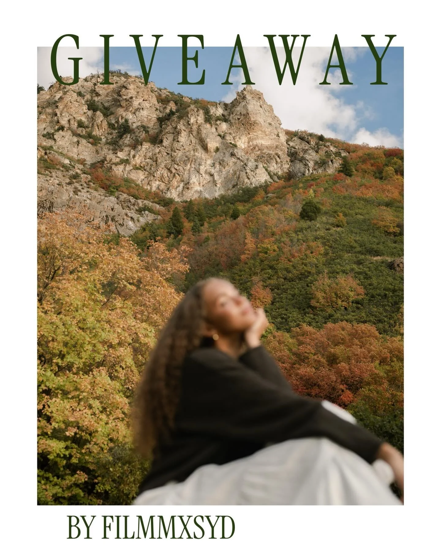 SPRING GIVEAWAY 🌷
With the launch of my new website and getting back into the groove of everything, I wanted to give back to you guys and put together a giveaway. Because who doesn&rsquo;t love a free photoshoot?? 

TO ENTER:
- Follow @filmmxsyd 🎞️