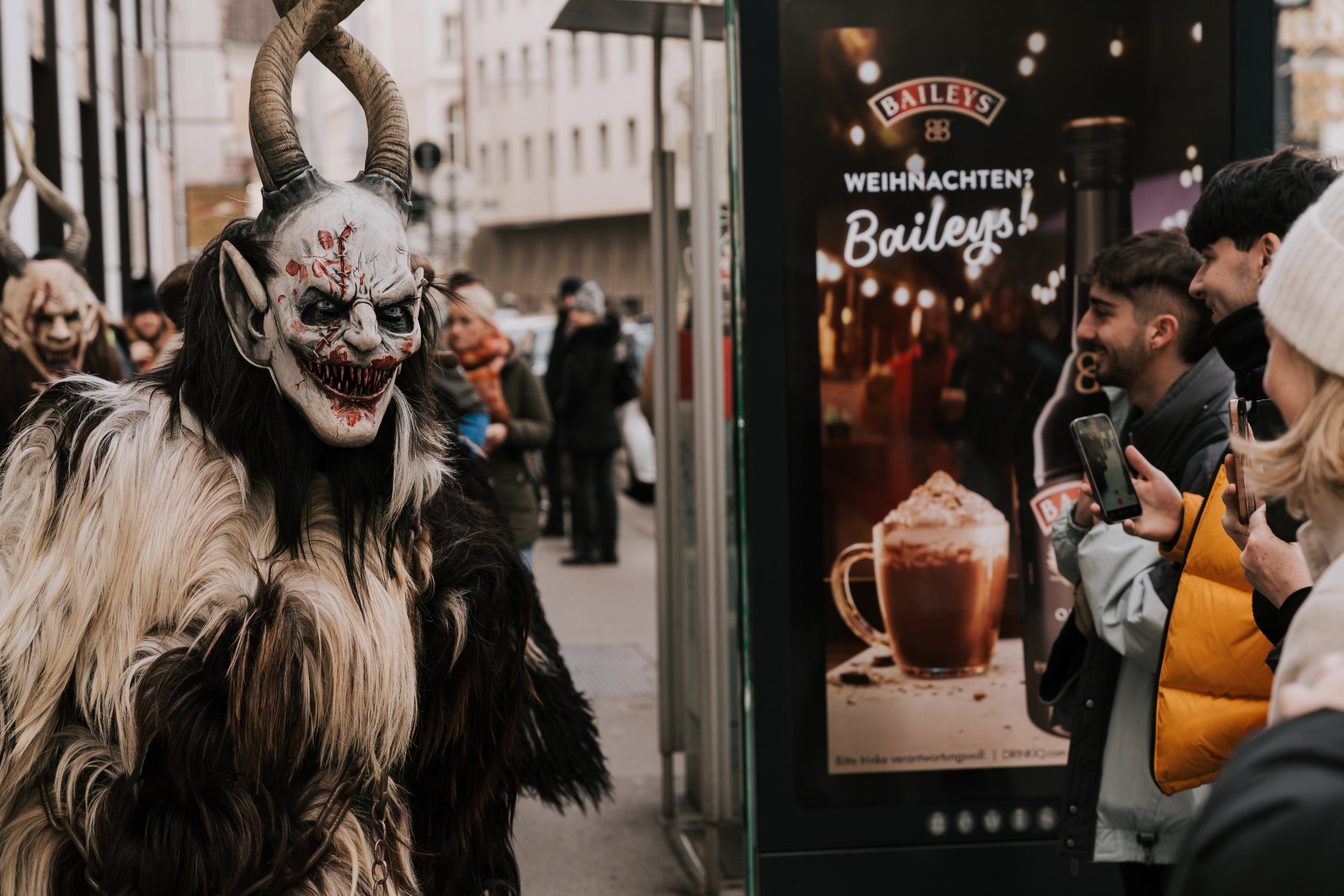 Perchten und Nikolaus Wien