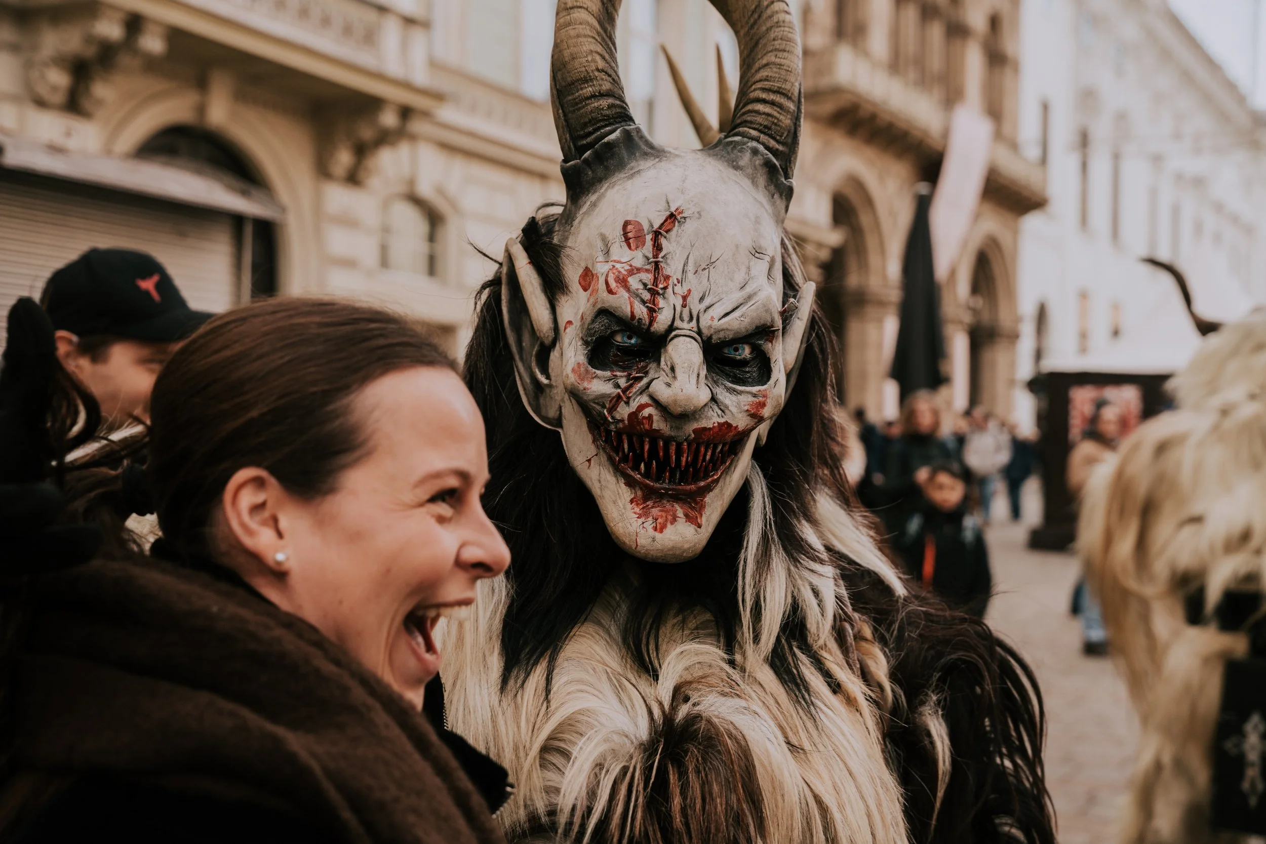 Perchten und Nikolaus Wien