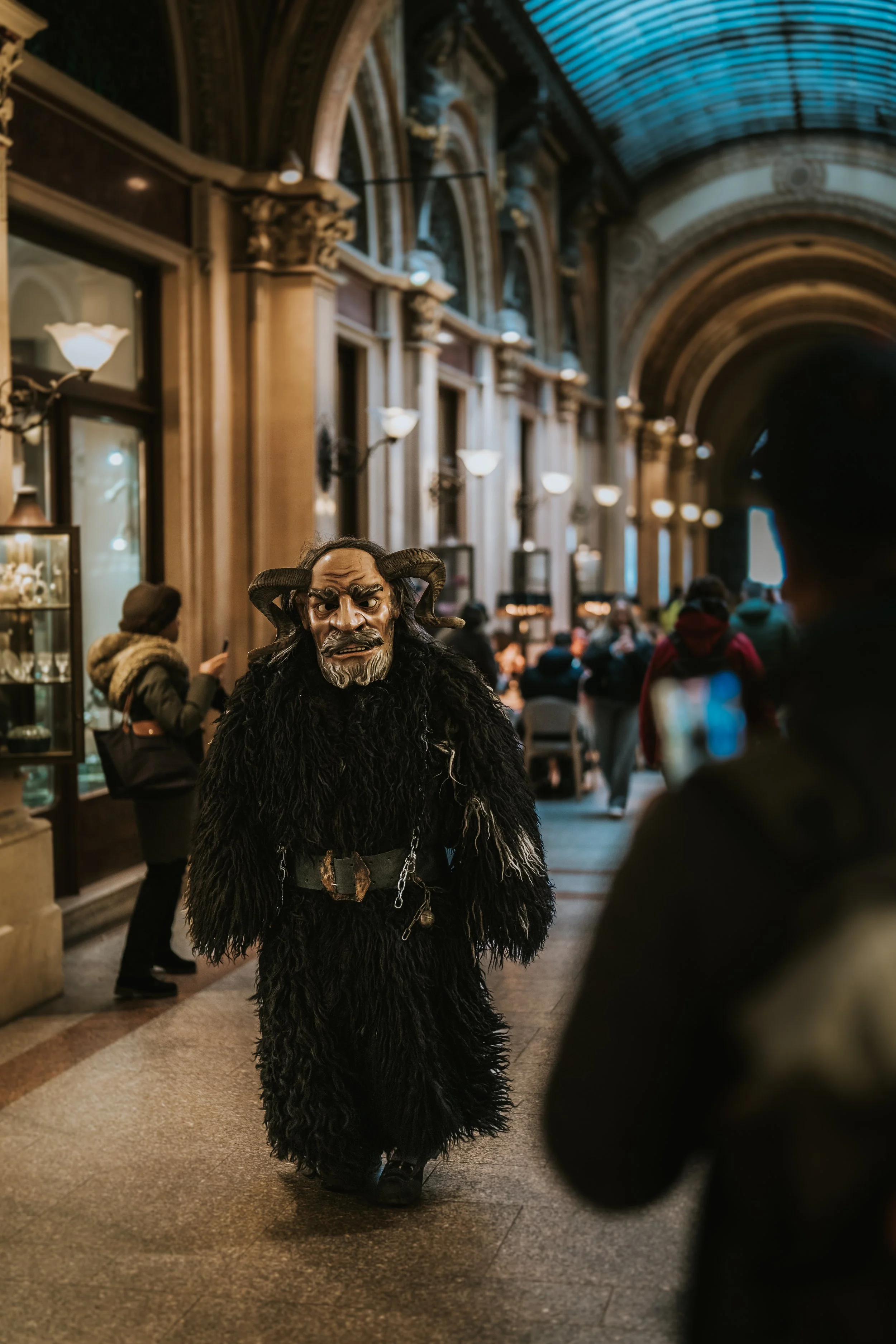 Perchtenlauf durch Wien