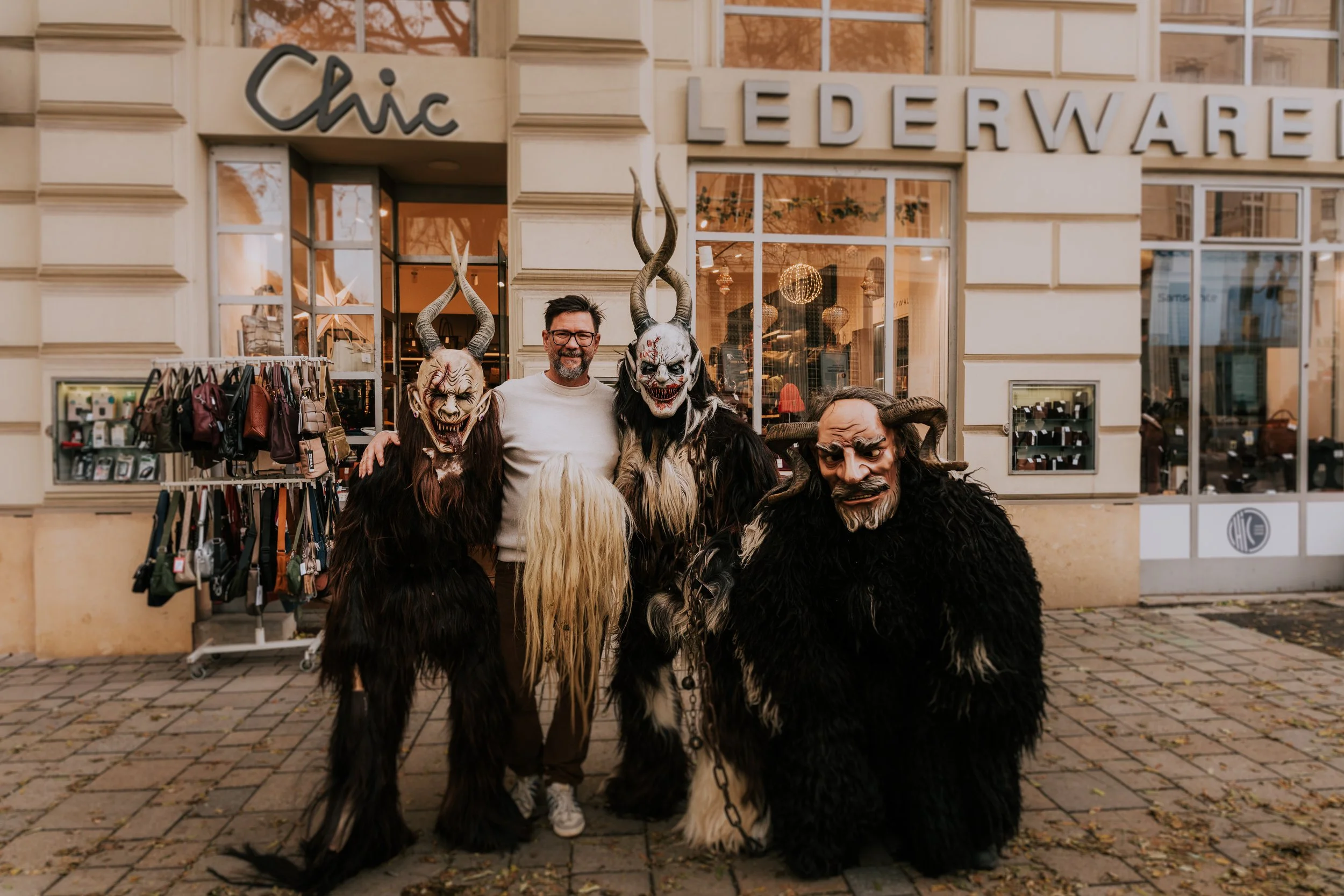 Perchten und Nikolaus Wien