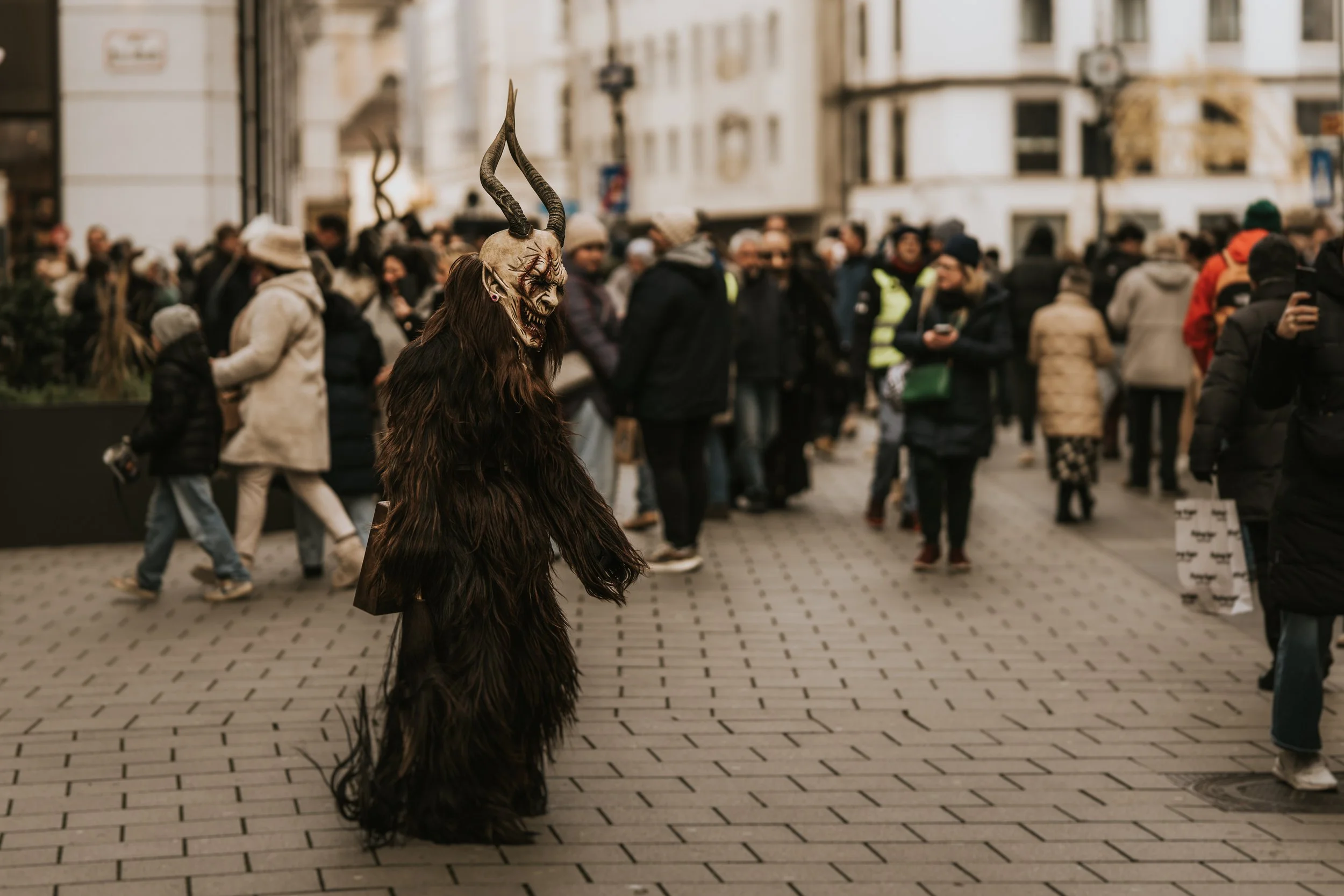 Perchten und Nikolaus Wien