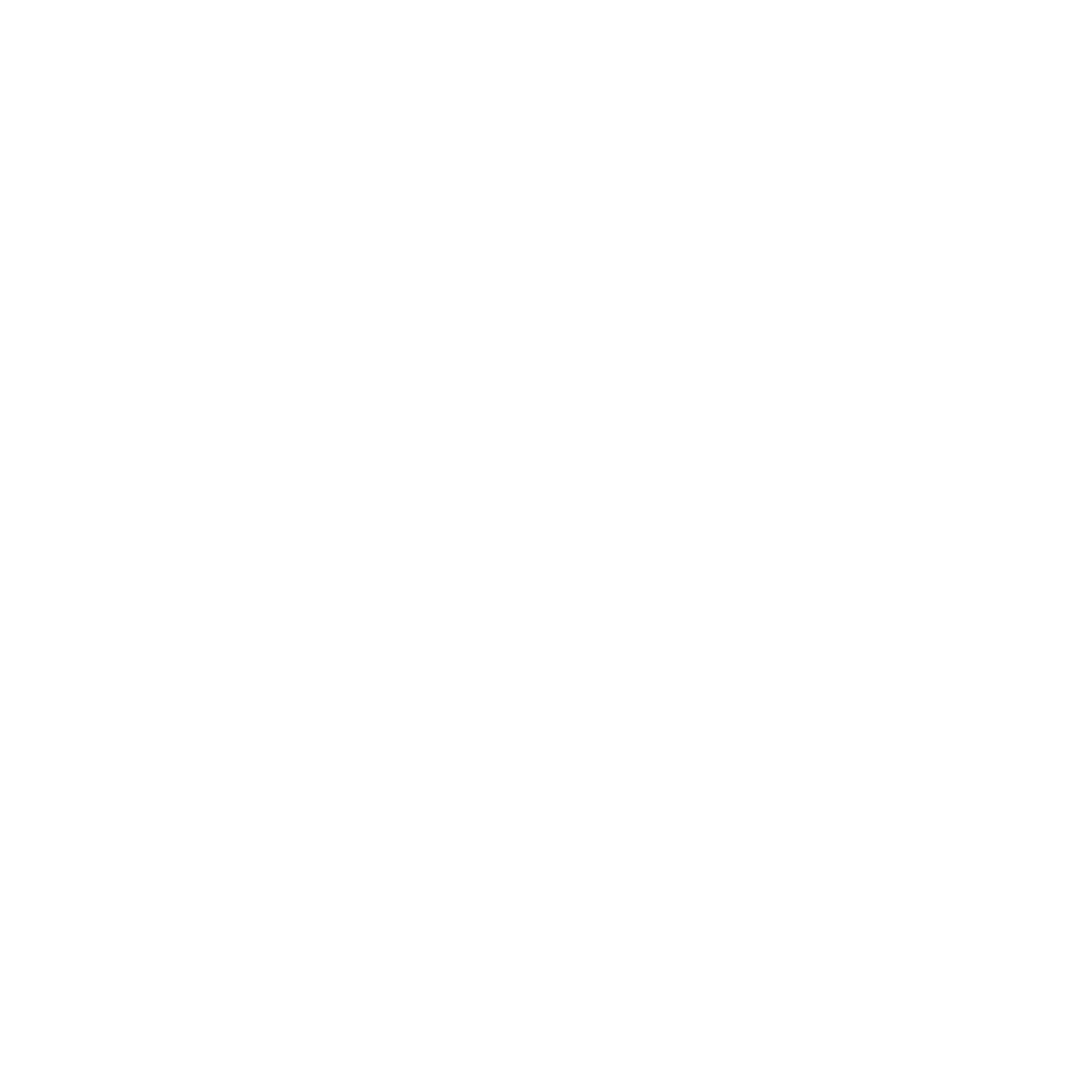 White light bulb icon with rays on a black background.