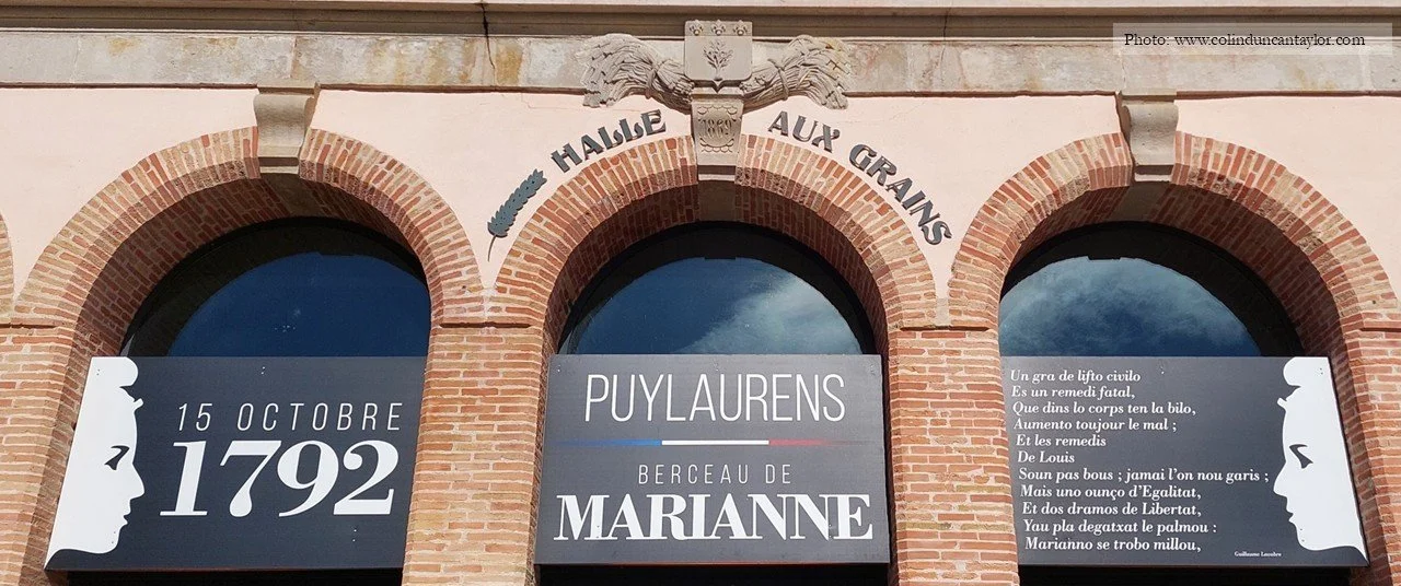 The Halle aux Grains, Puylaurens.