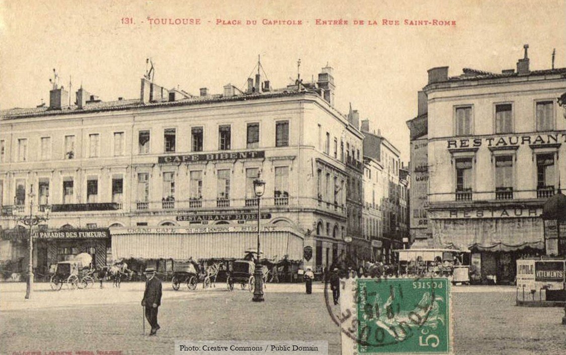 THE MOST HISTORICALLY INTERESTING CAFE IN TOULOUSE? / There are four parts to the story of Le Bibent, and together, they make it the most historically interesting cafe in Toulouse: outstanding architecture, catering innovation, political journalism a