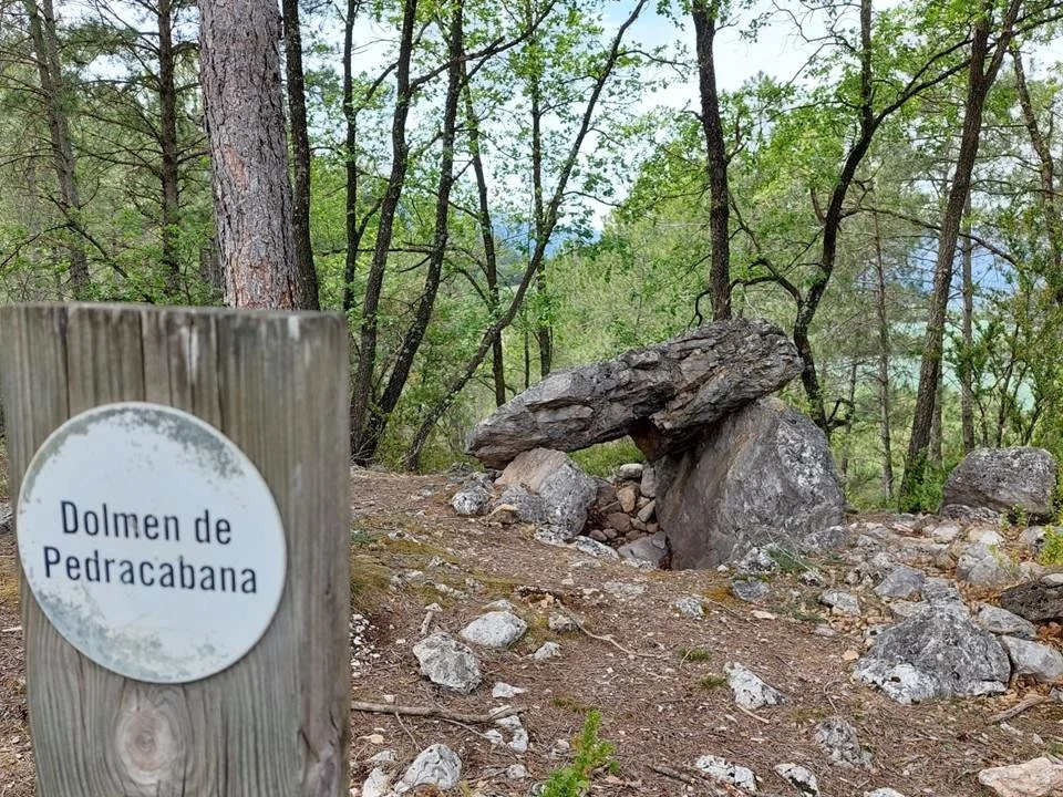 Literally 'stone cabin'; Organyà, Spain