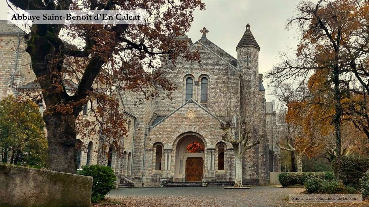 The Abbey Saint-Benoir d'En Calcat where Dom Robert was a novice.