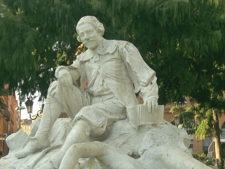 Statue of Pierre Godolin in the Place Wilson, Toulouse.