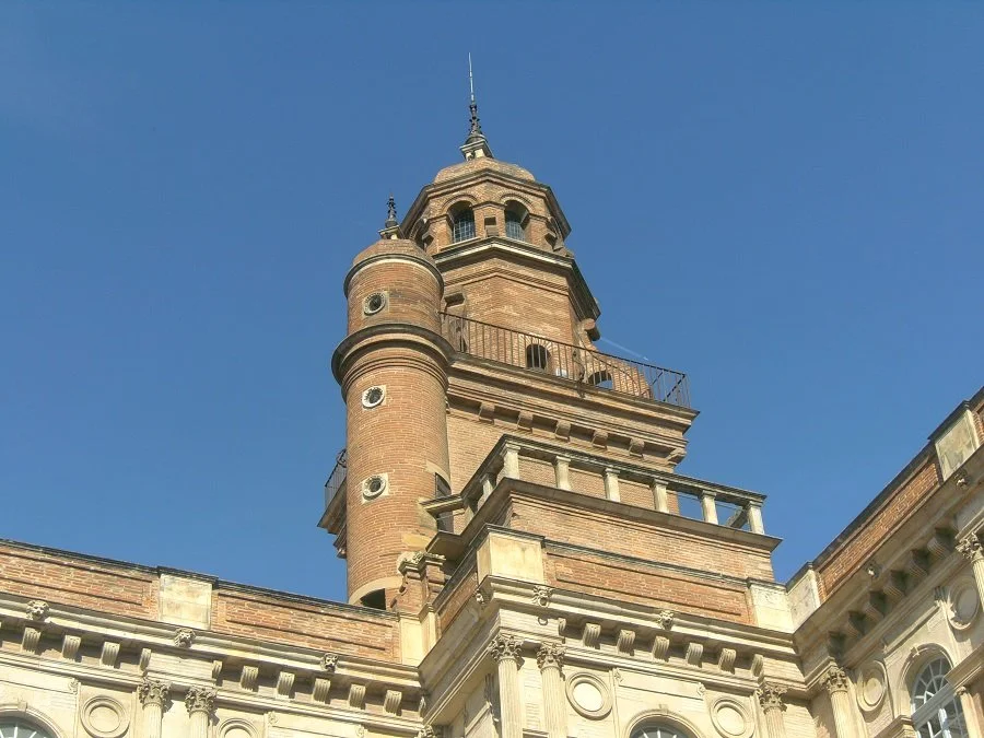 The tower on top of the Hôtel d’Assézat in Toulouse.