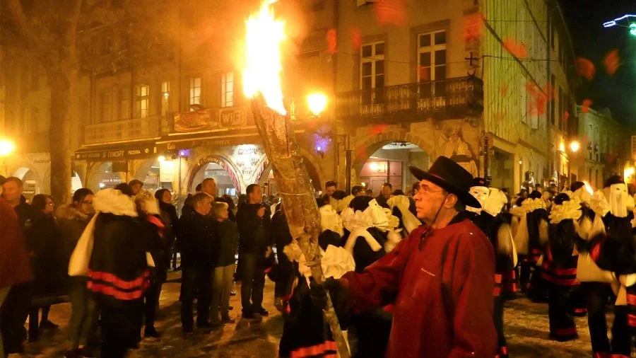 The last night of the Carnival of Limoux when the carnival king is ceremonially burned.