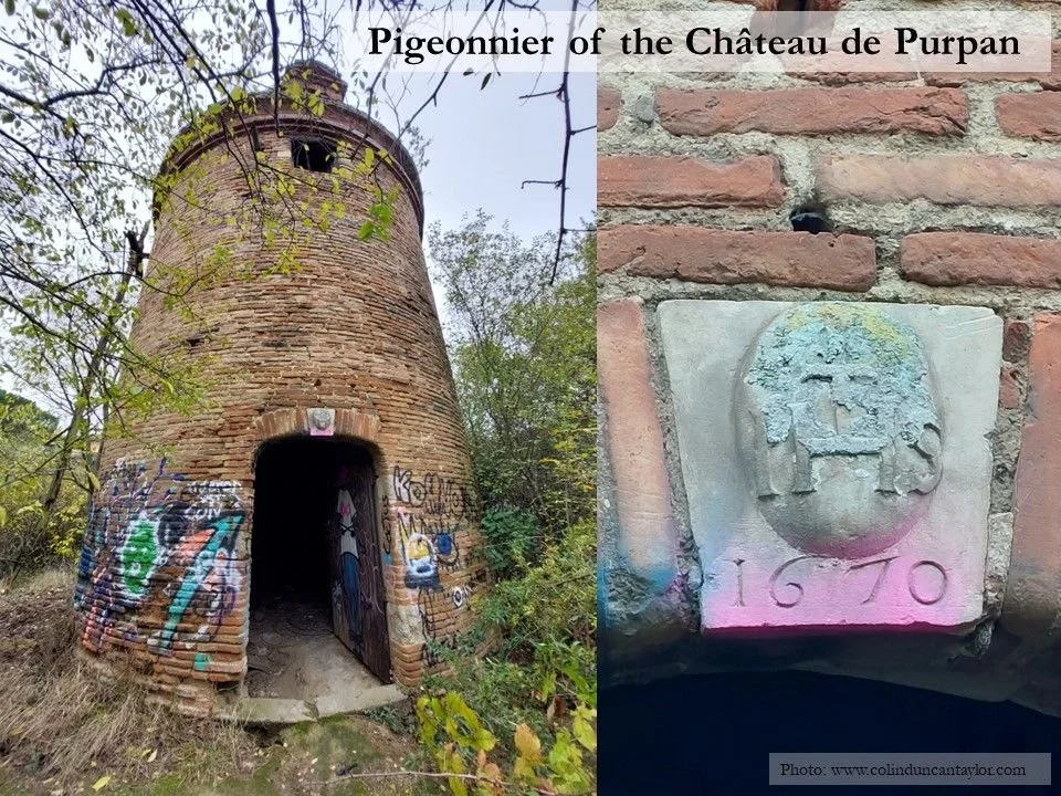 The pigeonnier, or dovecote, which once was part of the Château de Purpan.
