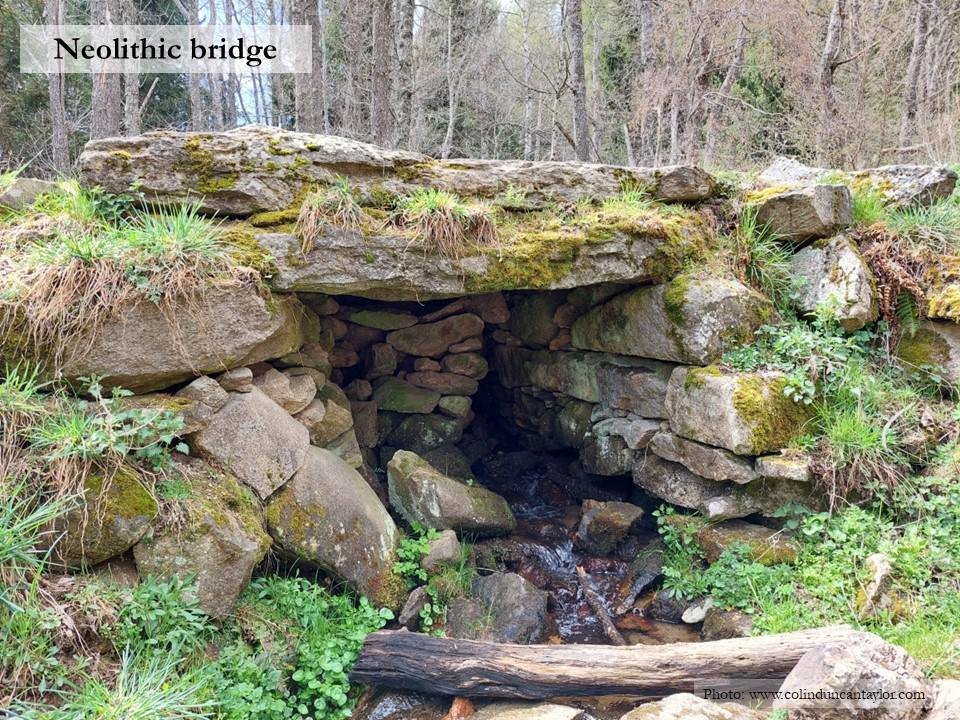 A Neolithic bridge near the village of Eyne.