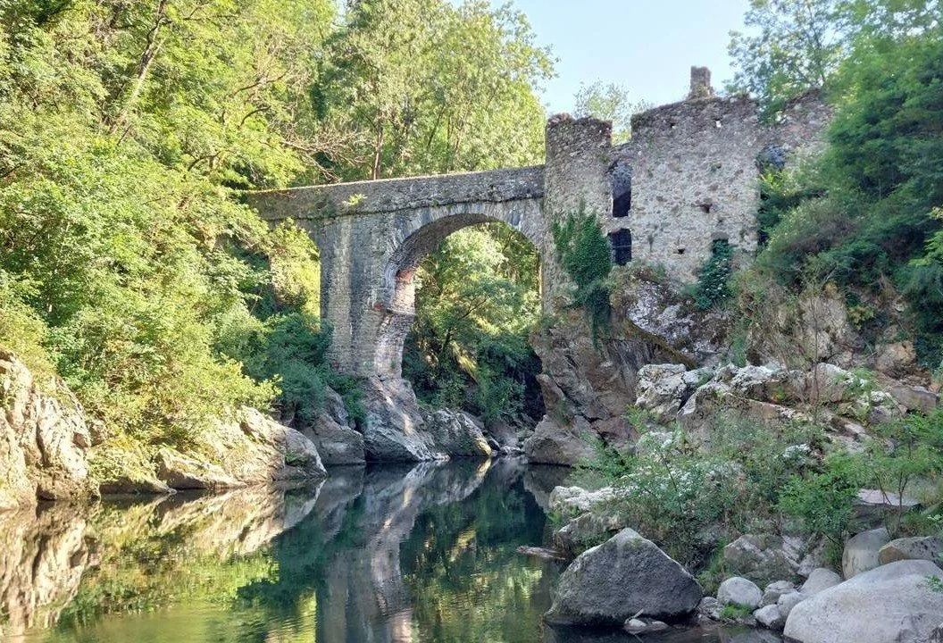 DEVIL’S BRIDGES OF THE PYRENEES / There are dozens of Devil’s Bridges in Europe, and ten of them are located in or around the Pyrenees. The most curious origin story I have come across blends fact with fiction, and throws in a large helping of decept