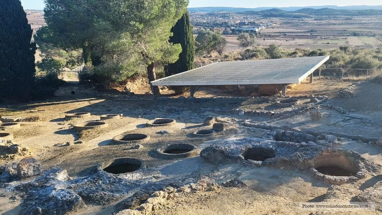 Terrace of silos at Oppidum d'Enserune.