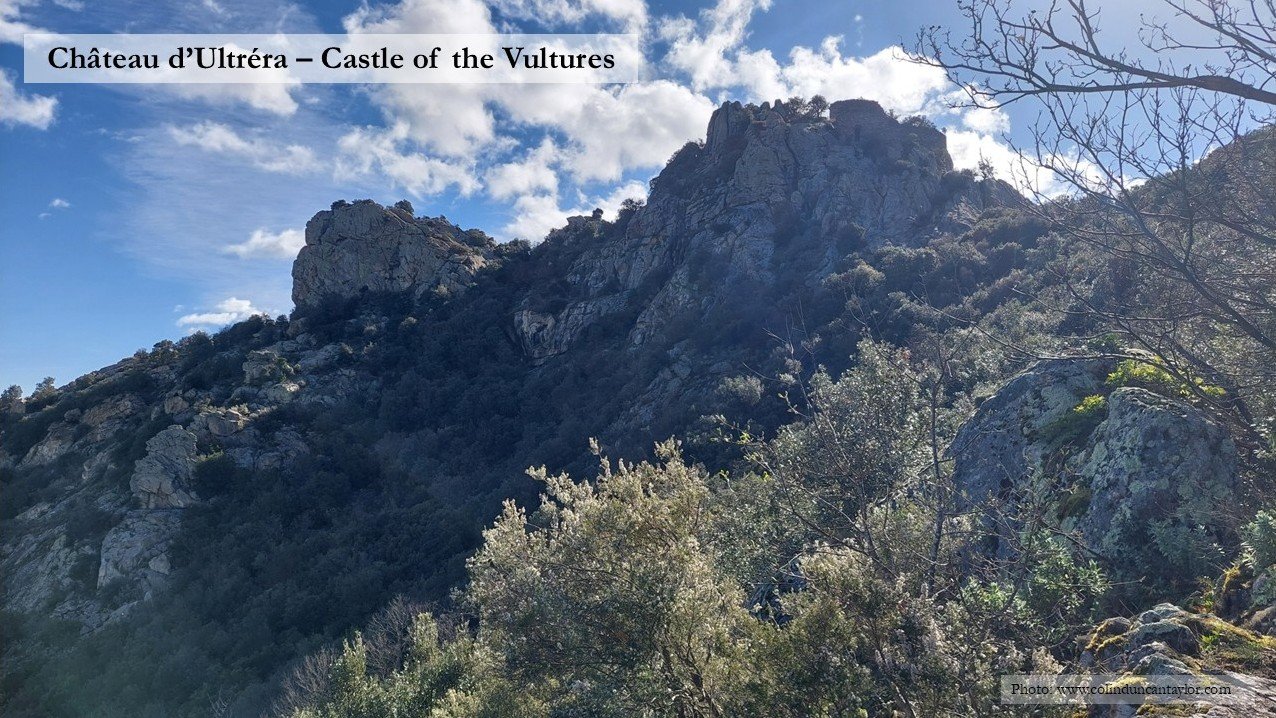 Dating back to the 7th century CE, the Château d’Ultréra stands on a rocky mount in the eastern Pyrenees.
