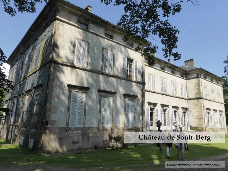 Exterior view of the Château de Soult-Berg, Saint-Amans-Soult.