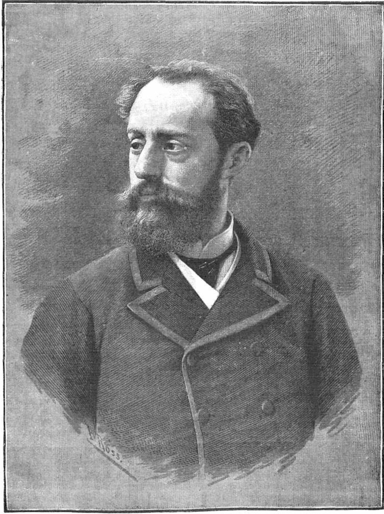 Portrait of the Catalan industrialist Eusebi Güell.