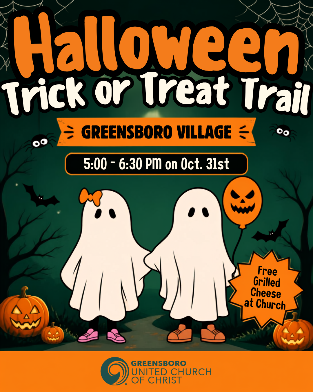 10/31 - Greensboro Village Trick-or-Treat Trail