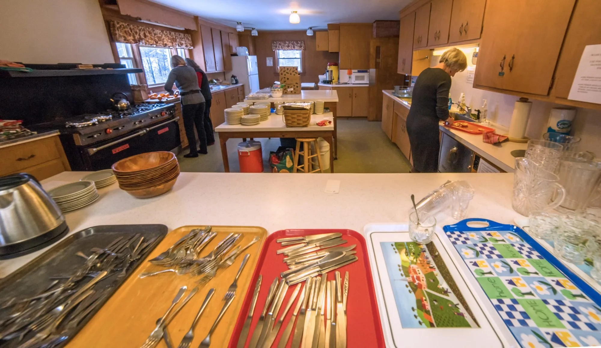 Full-equipped kitchen