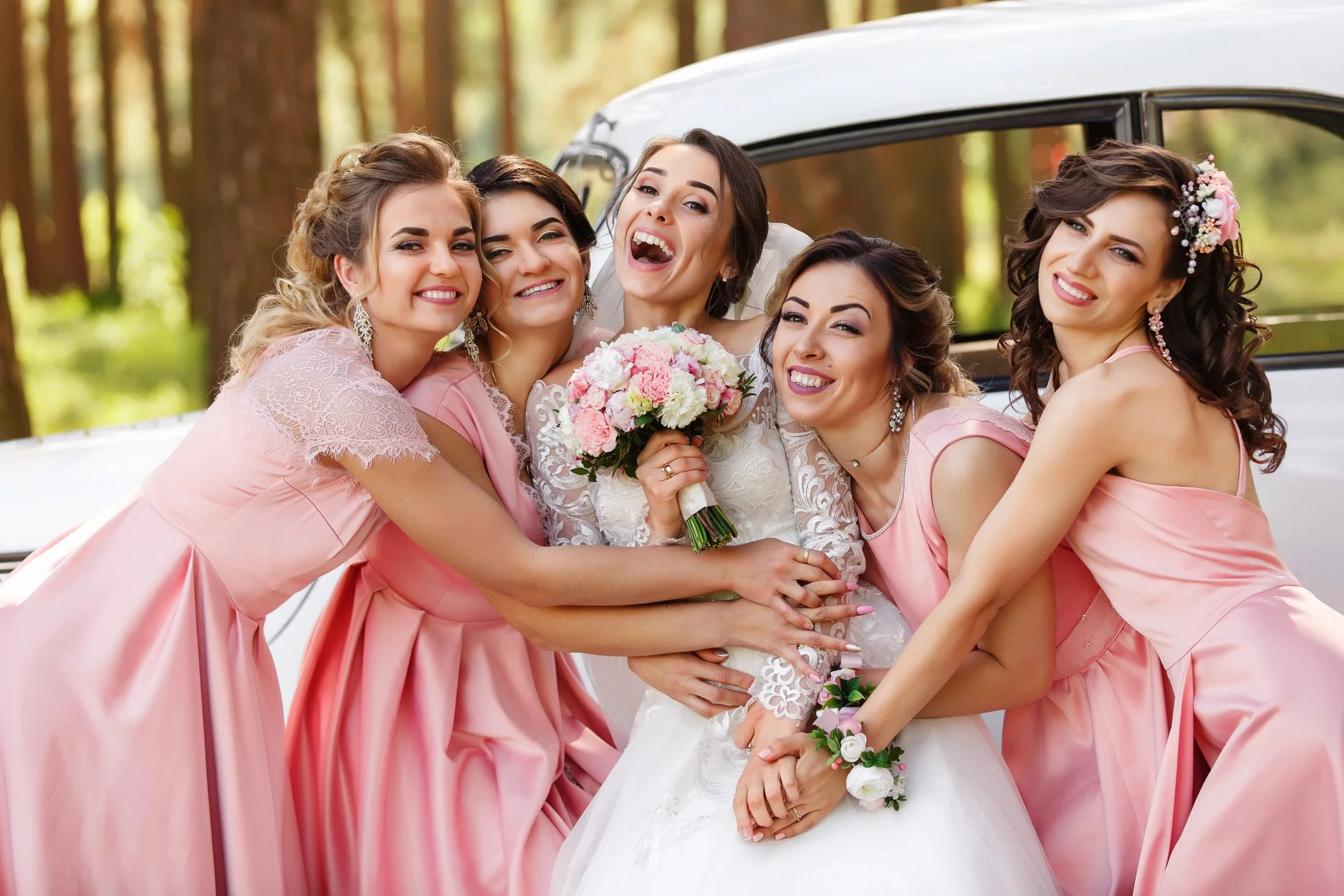 wedding party makeup services