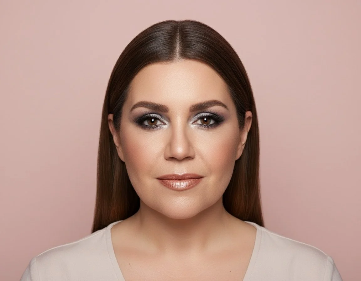Smokey eye look for mature women