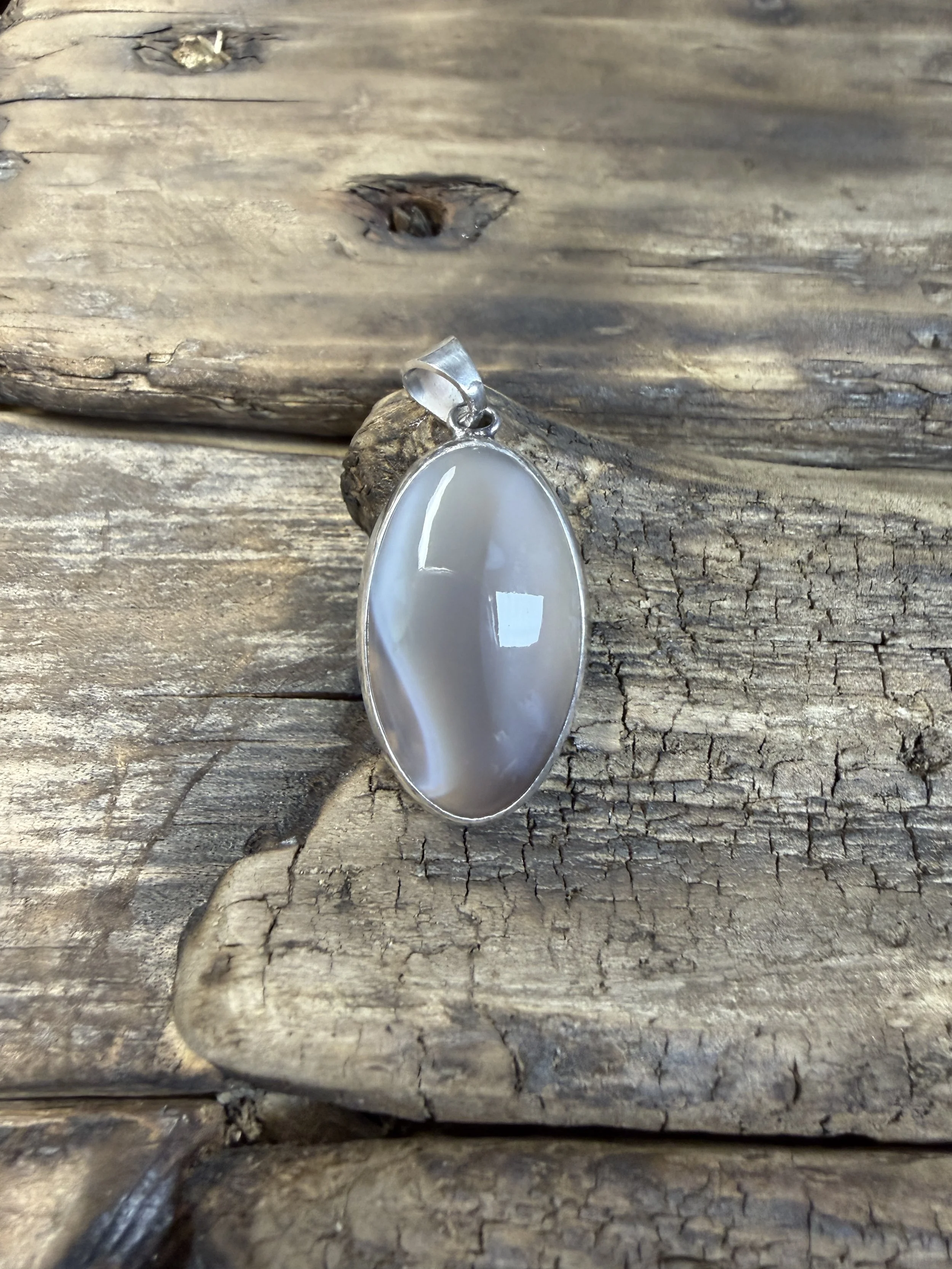Sterling Silver Pendant - Skye Agate