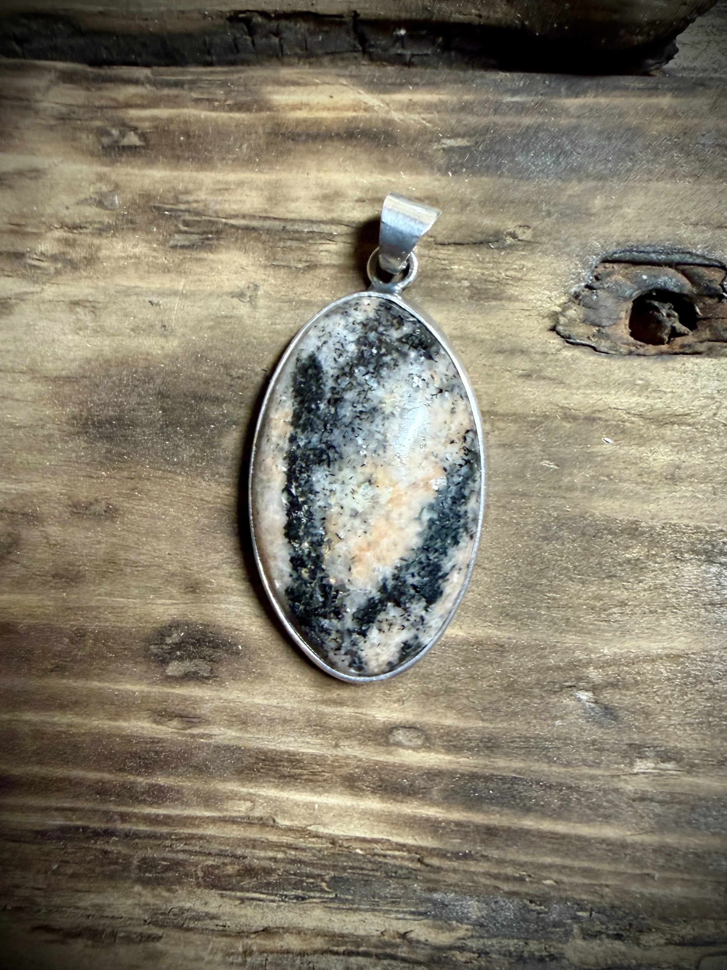 Sterling Silver Pendant - Skye Gneiss
