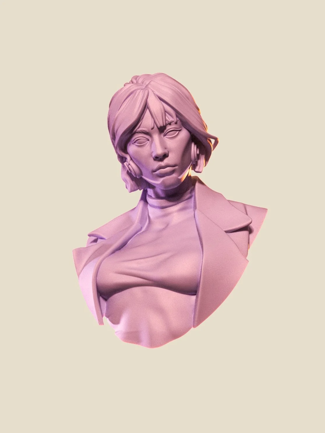 Kyra Bust Small STL