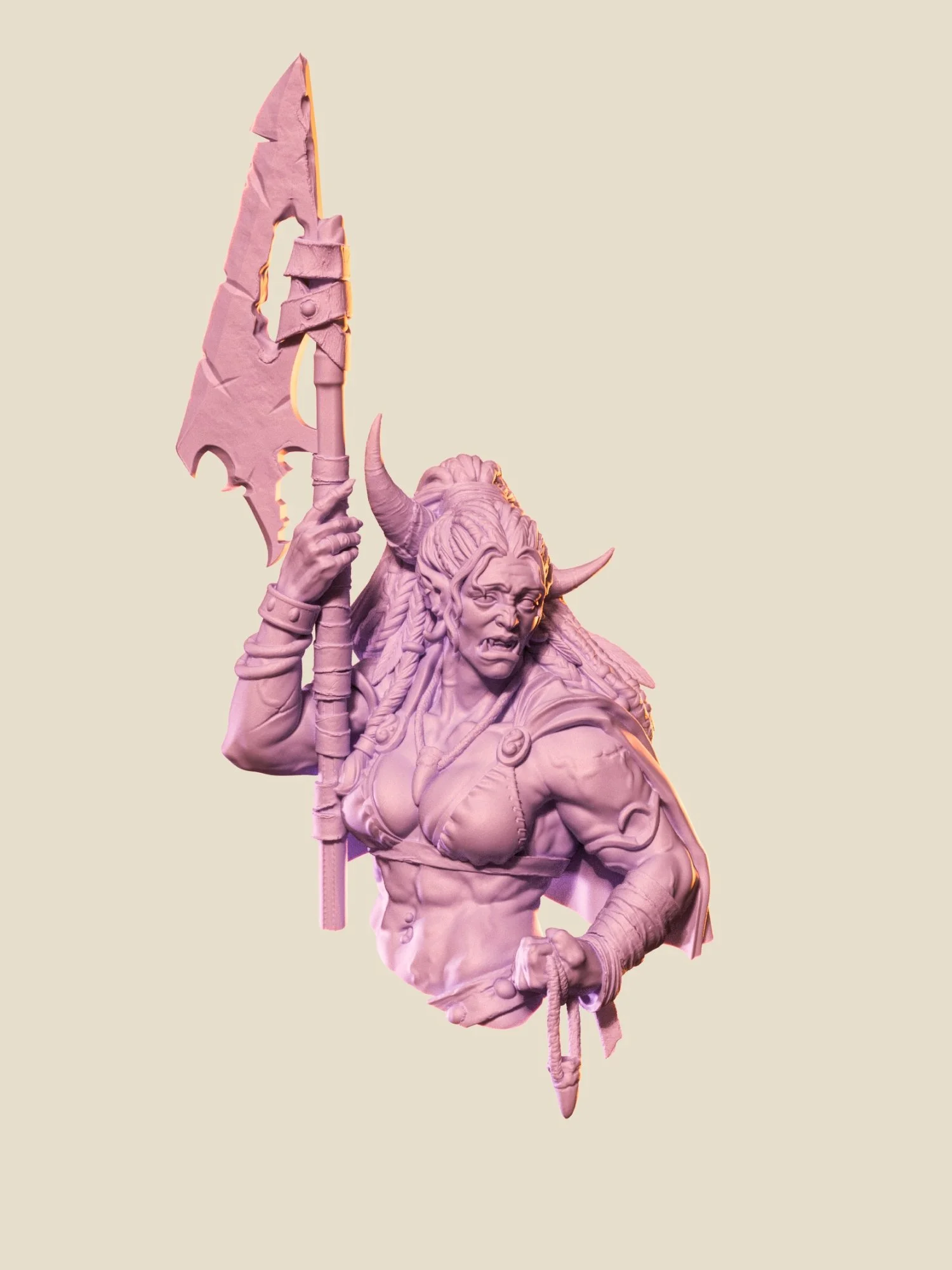 Oathmaker Bust STL