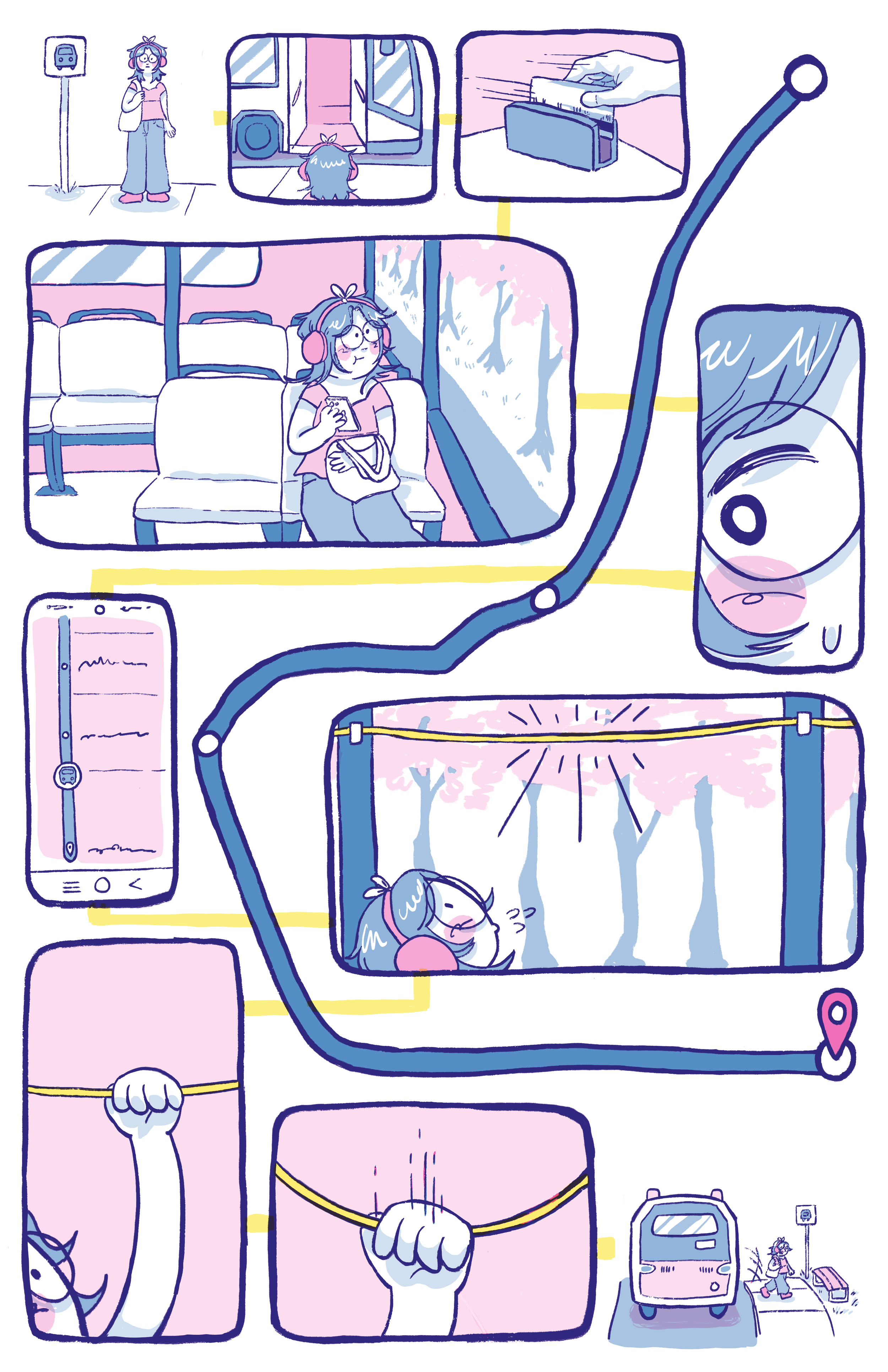 "An Adventure," Risograph