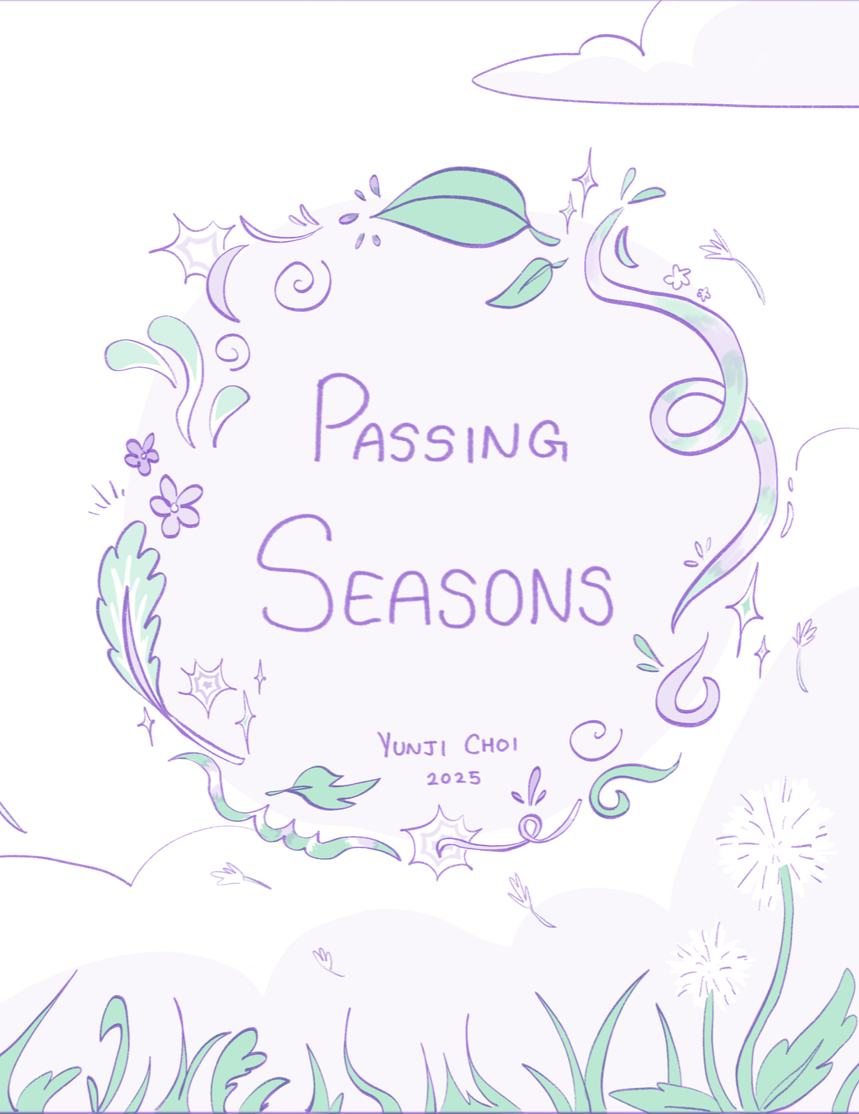 "Passing Seasons," Risograph