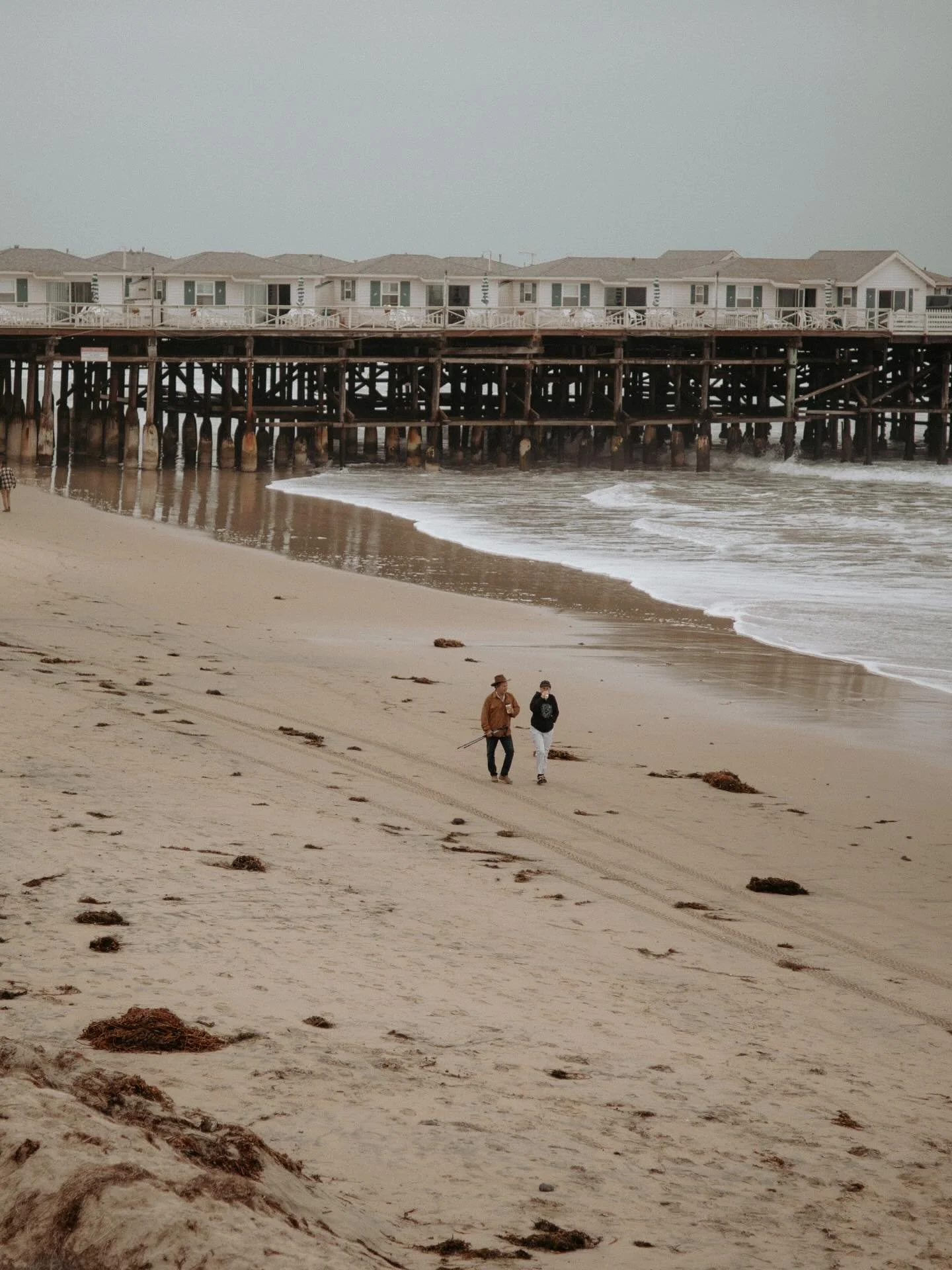 Foggy mornings at the beach 🏝️ 

#pacificbeach #pacificbeachsandiego #gloomyday #beachvibes #beachday