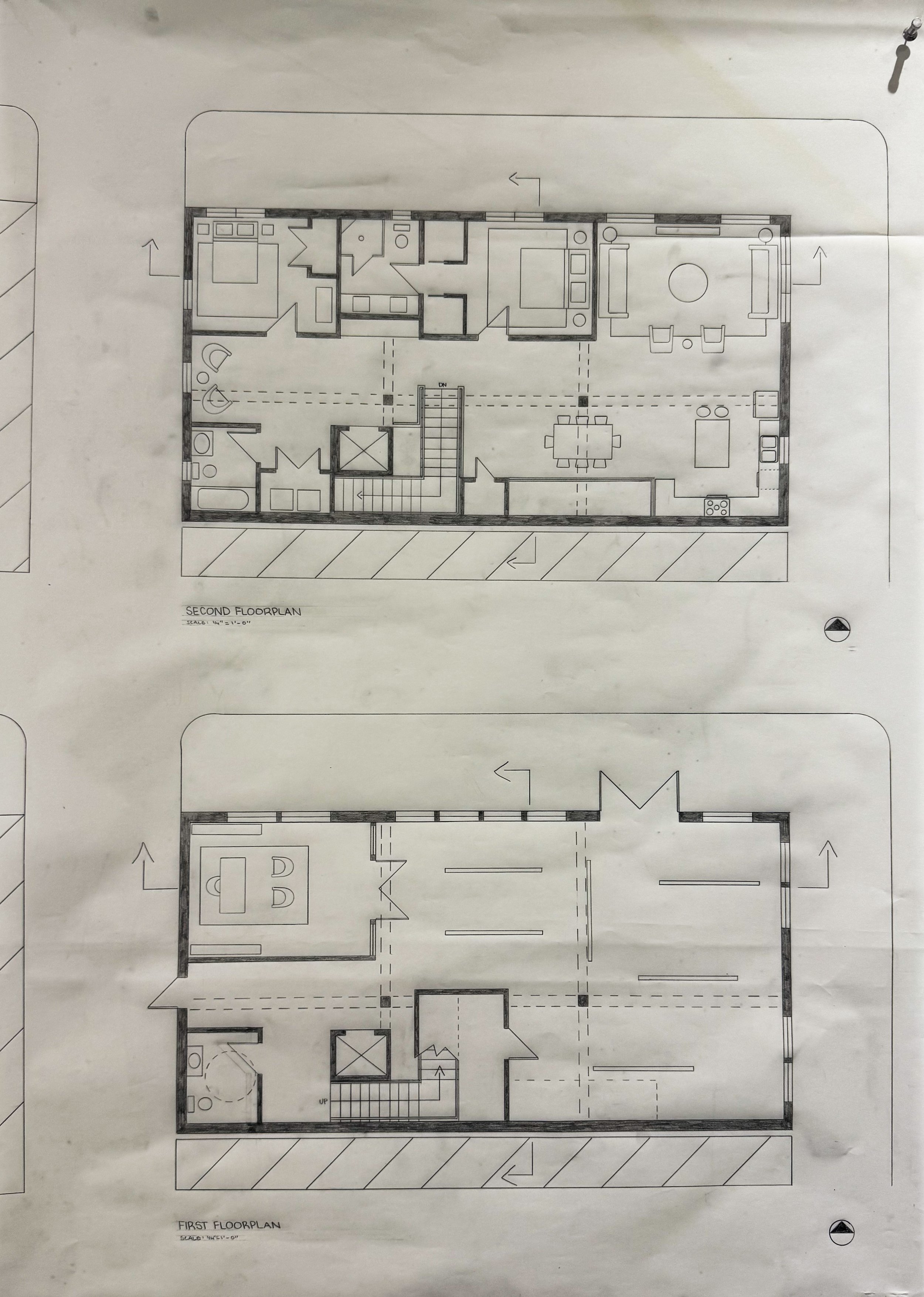 Home Office and Gallery Floor Plans