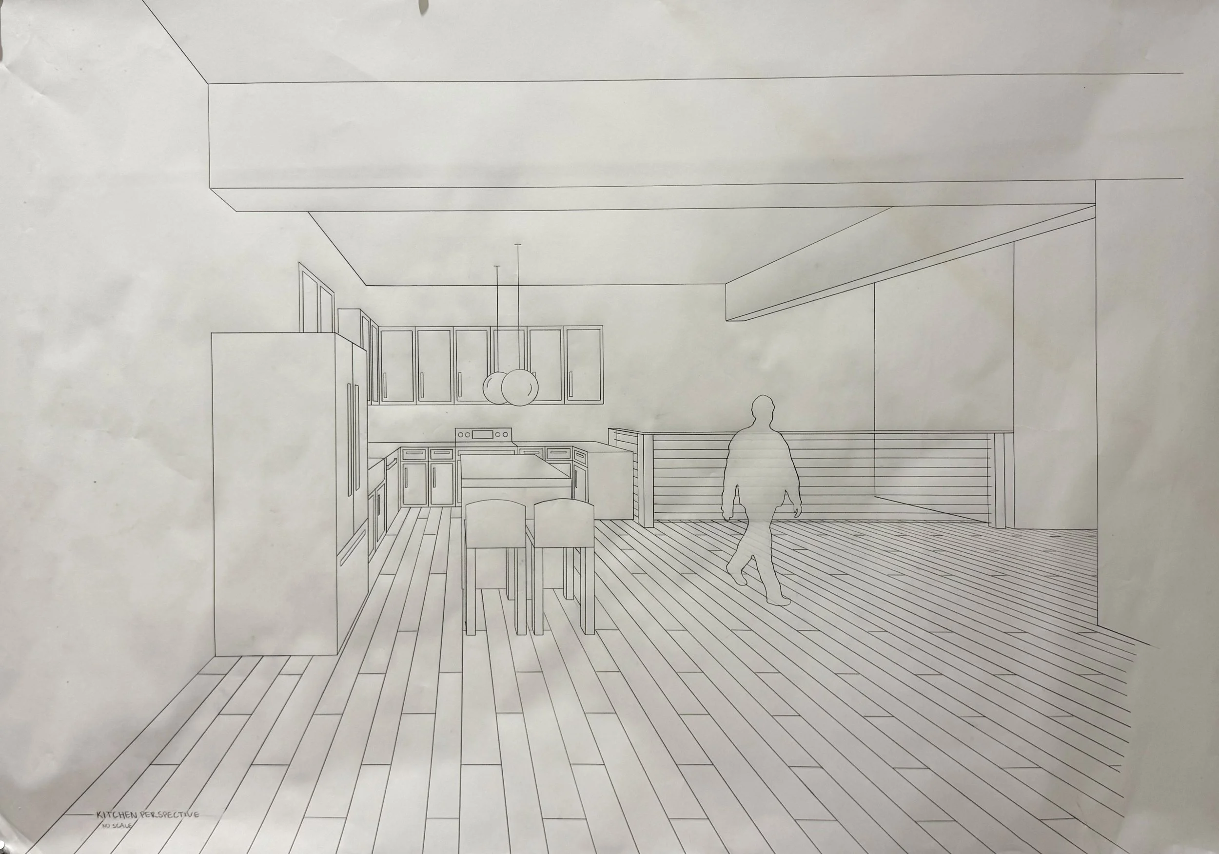 Home Office and Gallery Second Floor Perspective 